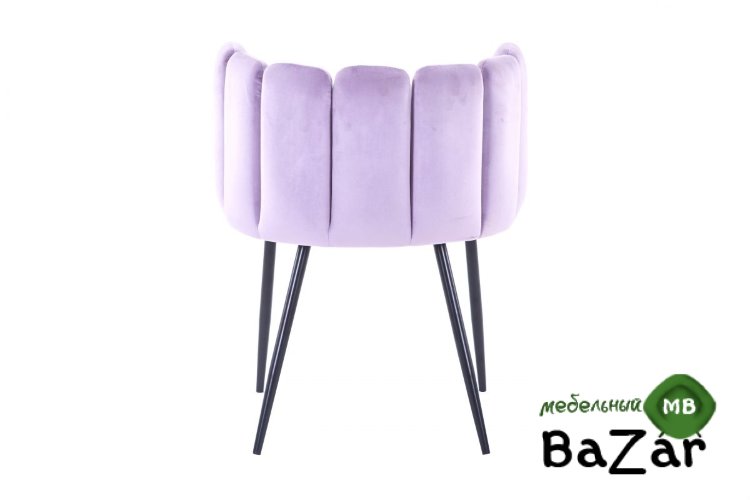 Кресло Карнавал, вельвет, сиреневый/синий