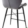 Полубарный стул MARCEL BLUVEL-14 GREY (H=65cm), велюр