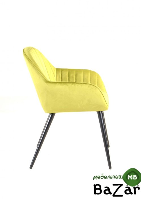 Кресло Кристи, вельвет, оливковый