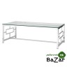 Журнальный стол 120*60 БРУКЛИН серебро