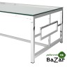 Журнальный стол 120*60 БРУКЛИН серебро