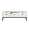 Тумба ТВ узкая BR304W White
