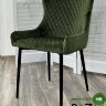 Стул САЛЬЕРИ, цвет олива #C14, велюр / черный каркас Стул САЛЬЕРИ, цвет олива #C14, велюр / черный каркас