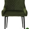 Стул САЛЬЕРИ, цвет олива #C14, велюр / черный каркас Стул САЛЬЕРИ, цвет олива #C14, велюр / черный каркас
