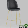 Стул барный Beetle со спинкой серый