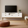 Тумба ТВ широкая BR305W White