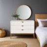 Комод 3 ящика BR401W White