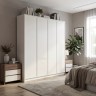 Четырехдверный платяной шкаф MRS804W Белый
