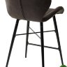 Полубарный стул MARCEL COWBOY-#104 темно-серый (H=65cm), ткань микрофибра