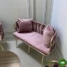 Комплект мягкой мебели Дороти розовый
