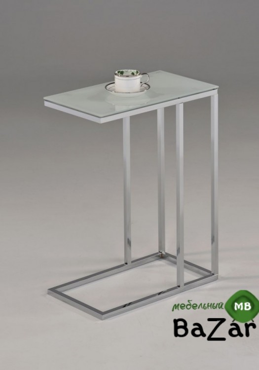 MK-2359 Приставной столик, цвет: Белый - 46х26х61h см