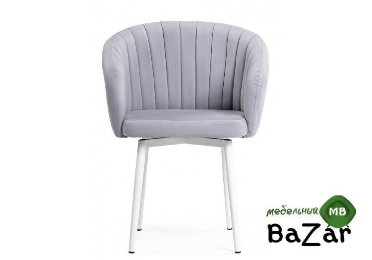 Стул Моншау крутящийся velutto 49 / белый