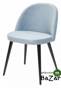 Стул JAZZ пудровый голубой, велюр G108-55
