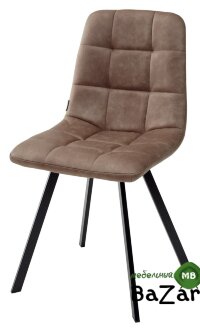 Стул CHILLI SQUARE MF-06 теплый серый, ткань микрофибра Стул CHILLI SQUARE MF-06 теплый серый, ткань микрофибра