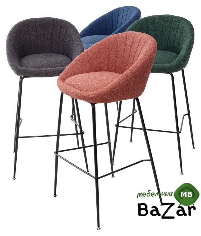 Барный стул AMEKA 9105-10 коралл