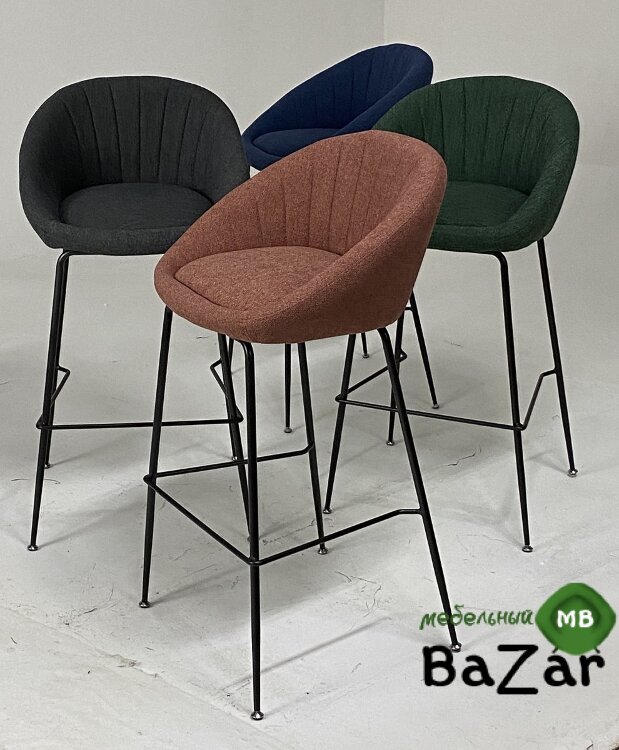 Барный стул AMEKA 9105-10 коралл