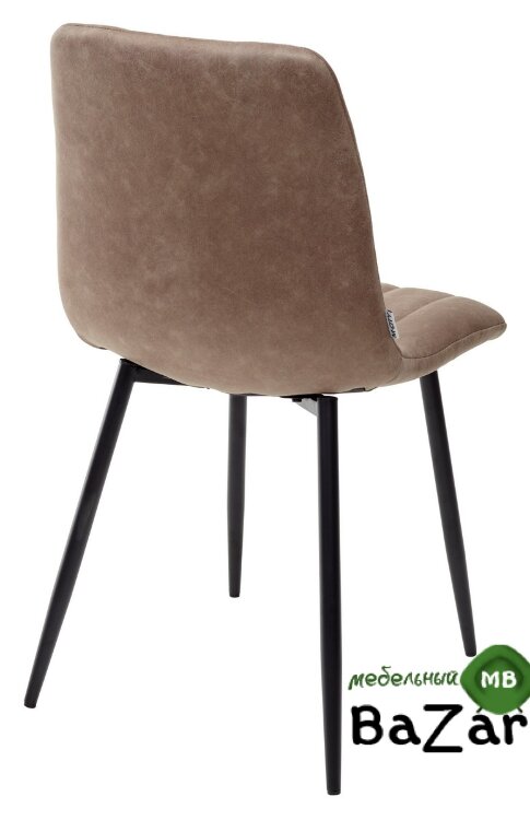 Стул DUBLIN MF-06 теплый серый, ткань микрофибра 