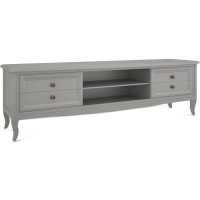 Тумба ТВ широкая М305G серая
