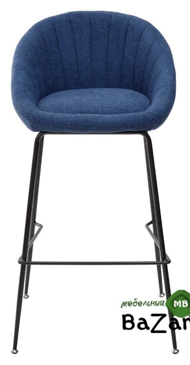 Барный стул AMEKA 9105-26 синий