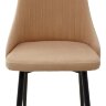 Стул Руссо Premier 04 Бежевый, велюр / черный каркас Стул Руссо Premier 04 Бежевый, велюр / черный каркас