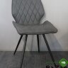 Стул DC230 серый/экокожа