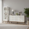 Витрина левая с зеркалом L BR601L/W White