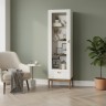 Витрина левая с зеркалом L BR601L/W White