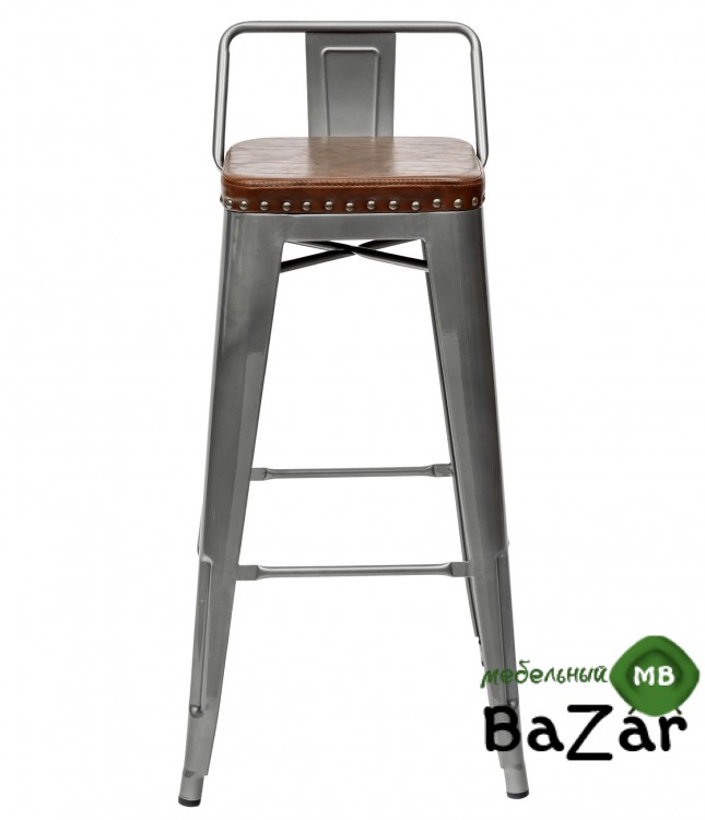 Стул барный TOLIX SOFT серебристый