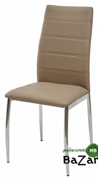 Стул DESERT 603 серо-коричневый #654, экокожа