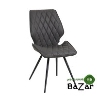 Стул DC230 темно-серый/экокожа