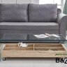Стол журнальный F-GW606 прозрачный