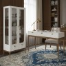 Cервант стекл.c зеркалом (бока стеклянные) BR603W White