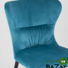 Стул Лилиан велюр темно-бирюзовый Стул Лилиан велюр темно-бирюзовый
