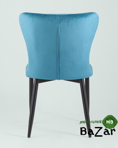 Стул Лилиан велюр темно-бирюзовый Стул Лилиан велюр темно-бирюзовый
