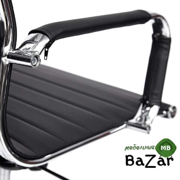 Кресло URBAN-LOW кож/зам черный