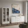 Библиотека(бока глухие) BR604W White