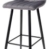Барный стул DERRY G062-40 серый, велюр
