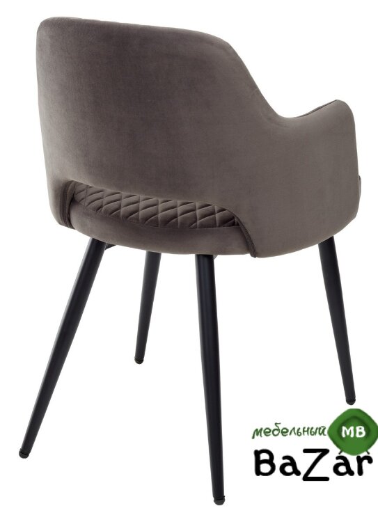 Стул FANTINE графит, велюр G108-11 Стул FANTINE графит, велюр G108-11
