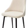 Стул Руссо Кремовый Catalana #C1, велюр / черный каркас Стул Руссо Кремовый Catalana #C1, велюр / черный каркас