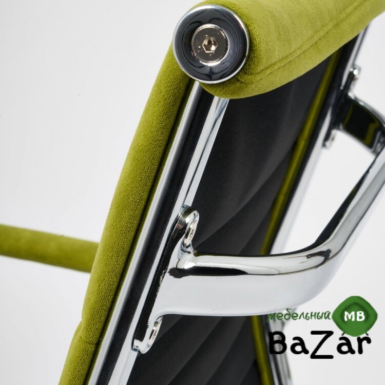 Кресло URBAN-LOW флок олива