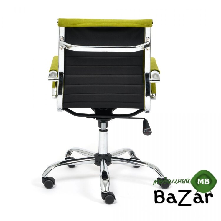 Кресло URBAN-LOW флок олива