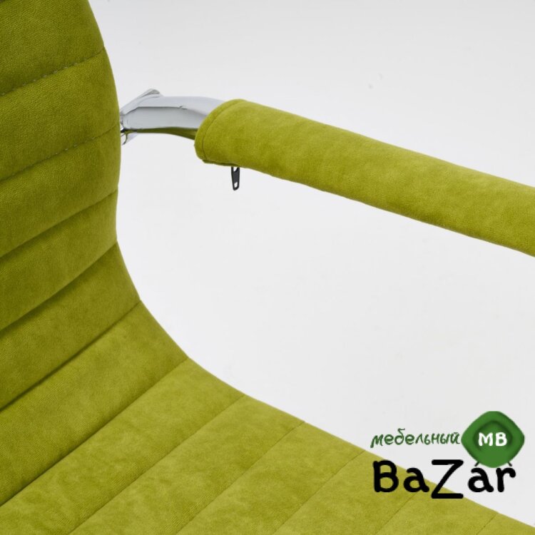 Кресло URBAN-LOW флок олива