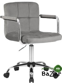Офисное кресло для персонала TERRY (серый велюр (MJ9-75))