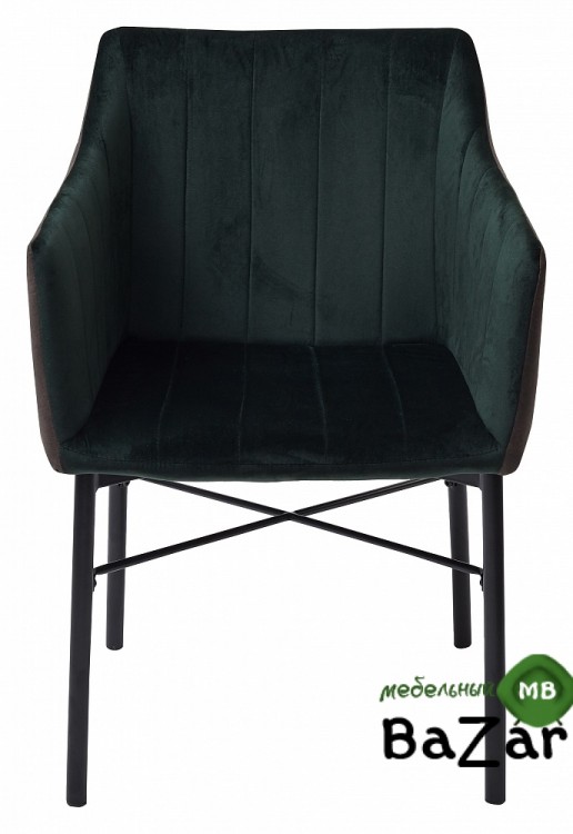 Стул LASVEGAS изумрудный велюр G062-19 / PK-4 микрофибра