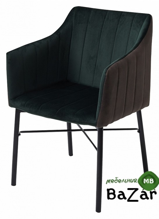 Стул LASVEGAS изумрудный велюр G062-19 / PK-4 микрофибра