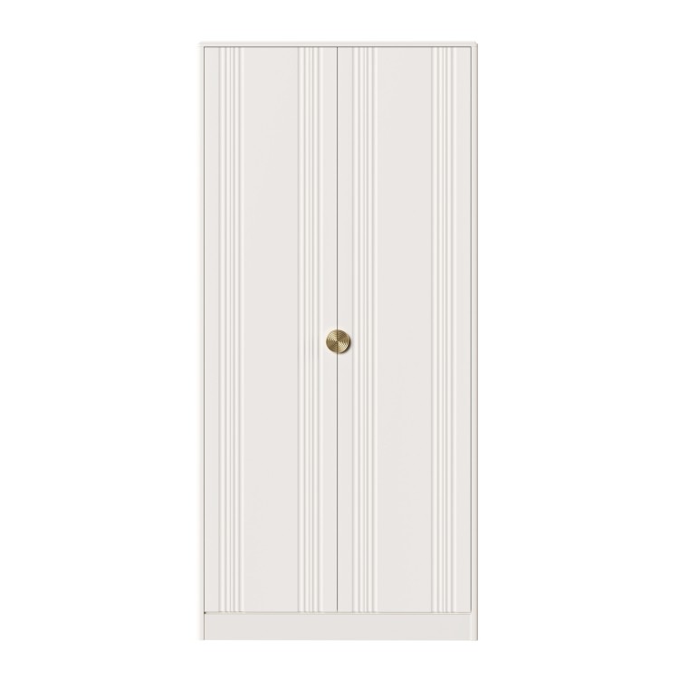 Шкаф 2 двери BR802W White
