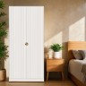 Шкаф 2 двери BR802W White
