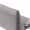 Барный стул Crown grey fabric