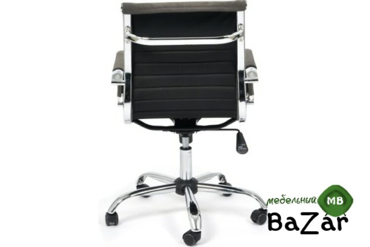 Кресло URBAN-LOW флок серый