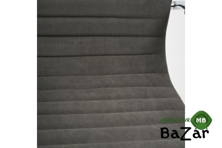 Кресло URBAN-LOW флок серый